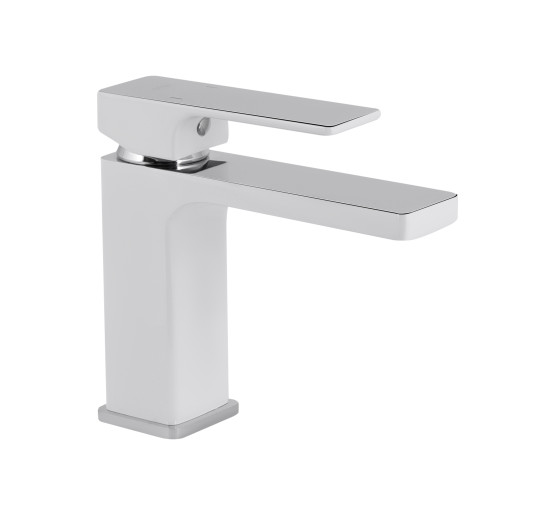 Смеситель для раковины Qtap Gemini (с гигиеническим душем) QTGEM272CRW45691 Chrome/White