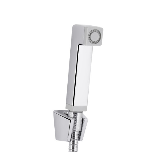 Смеситель для раковины Qtap Gemini (с гигиеническим душем) QTGEM272CRW45691 Chrome/White