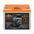 Акумулятор LP LiFePO4 12,8V - 60 Ah (768Wh) (BMS 80A/40А) пластик LCD для ДБЖ