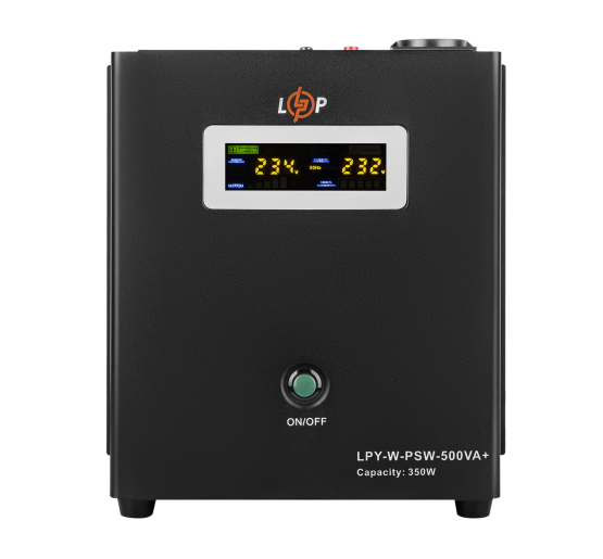 Комплект резервного питания для котла LP (LogicPower) ИБП + литиевая (LiFePO4) батарея (UPS W500VA + АКБ LiFePO4 640Wh)