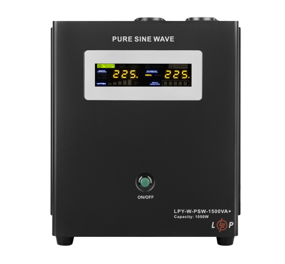 Комплект резервного живлення LP (LogicPower) ДБЖ + гелева батарея (UPS W1500 + АКБ GL 2400W)