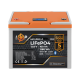 Аккумулятор LP LiFePO4 12,8V - 100 Ah (1280Wh) (BMS 100A/50А) пластик LCD Smart BT