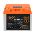 Акумулятор LP LiFePO4 для ДБЖ LCD 12V (12,8V) - 52 Ah (665Wh) (BMS 80A/40А) пластик