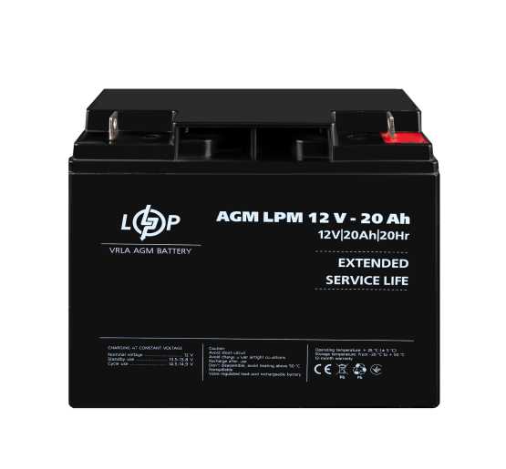 Аккумулятор AGM LPM 12V - 20 Ah
