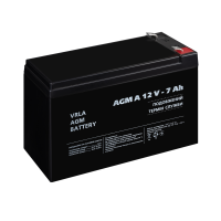 Аккумулятор для сигнализации AGM А 12V - 7 Ah