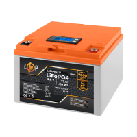 Аккумулятор LP LiFePO4 12,8V - 32 Ah (410Wh) (BMS 50А/25A) пластик LCD для ИБП