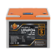 Акумулятор LP LiFePO4 25,6V - 32 Ah (820Wh) (BMS 60А/30A) пластик LCD для ДБЖ