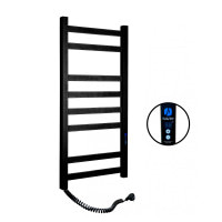 Рушникосушка Navin Авангард 360х800 ліва Digital чорна 12-228152-3680