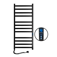 Рушникосушка Navin Авангард 480х1200 Digital, ліва, чорна (з таймером) 12-228152-4812
