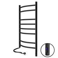 Полотенцесушитель Navin Камелия 480х800 Sensor левая с таймером, черный муар 12-207133-4880