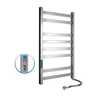 Полотенцесушитель Navin Авангард 480х800 правая Digital с таймером, матовый сатин 10-328052-4880