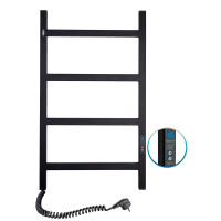 Полотенцесушитель Navin Nordic 500х800 Digital левый (черный муар) 12-241152-5080