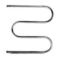 Рушникосушка Navin Змійовик 25 500х500 з полицею 00-000101-5050