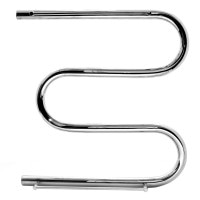 Рушникосушка Navin Змійовик 32 500х500 з полицею, 1"зр 00-000231-5050