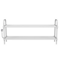 Полиця для взуття електрична 500x1050 Deffi нержавіюча сталь (Білийй, EF16, Ліве підключення)