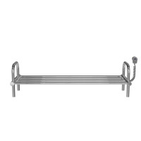 Полиця для взуття електрична 250x850 Deffi нержавіюча сталь (Хром, EF16, Праве підключення)