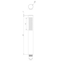 Душова лійка Omnires Contour chrome (CONTOUR-RCR)