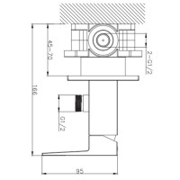 Гігієнічний набір Omnires Fresh chrome (SYSFRBI2CR)