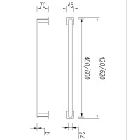 Полотенцедержатель Omnires Nelson black mat (NL80214BL)