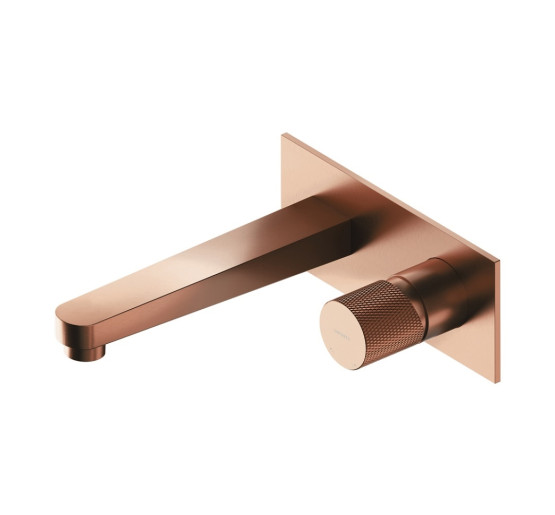 Смеситель для умывальника Omnires Contour скрытого монтажа, brushed copper (CT8015CPB)