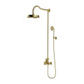 Душова система з термостатом Omnires Armance brushed brass (AM5244-6BSB)