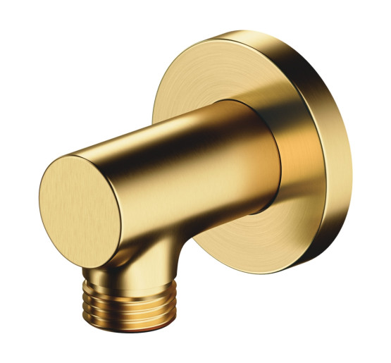 подключение для душевого шланга Omnires brushed brass (S008BSB)