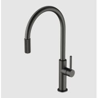 Змішувач для кухні Omnires Switch з функцією фільтру для води, graphite (SW9057GR)