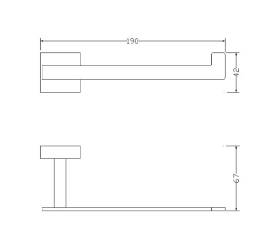 Набір аксесуарів Omnires Lift (8158CR+ 8157CR+8151BCR)