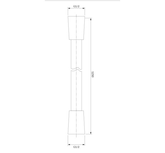 душовий шланг Omnires Silver silver 125 cm (SILVER-X125SL)