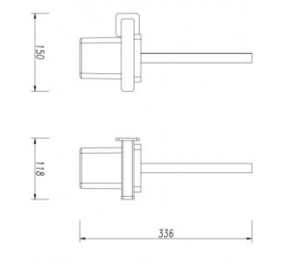 Набір аксесуарів Omnires Nelson chrome (NL80510CR+ NL80620CR+ NL80214CR)