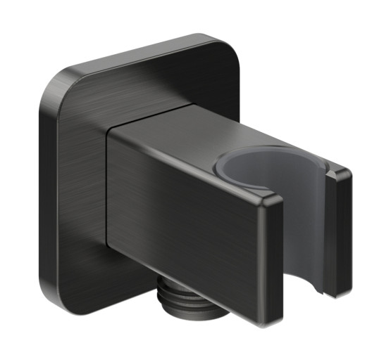 підключення для душового шлангу з тримачем Omnires graphite (8815GR)