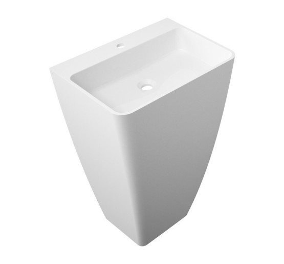 Умывальник Omnires Parma 43x55 отдельностоящий white (PARMAUWBP)