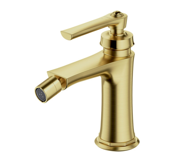 Смеситель для биде Omnires Armance brushed brass (AM5220BSB)