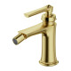 Смеситель для биде Omnires Armance brushed brass (AM5220BSB)