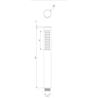 Душова лійка Omnires Micro chrome (MICRO-RCR)