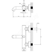 Змішувач для ванни Omnires Y gold (Y1230GL)