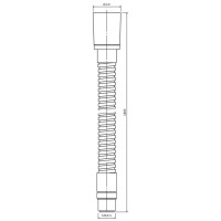 душовий шланг Omnires graphite 180 cm (062MGR)