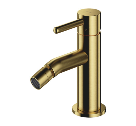 Смеситель для биде Omnires Y brushed brass (Y1220BSB)