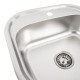 Кухонна мийка з нержавіючої сталі Platinum ДЕКОР 4947 (0,8/180 мм)