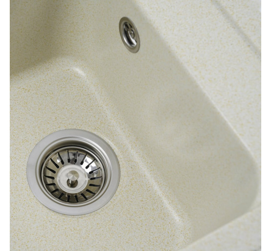 Гранітна мийка для кухні Platinum 4050 KORRADO матова Пісок