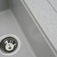 Гранітна мийка для кухні Platinum 5149 FIESTA матова Топаз