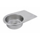 Кухонна мийка з нержавіючої сталі Platinum САТИН 6745 (0,8/180 мм)