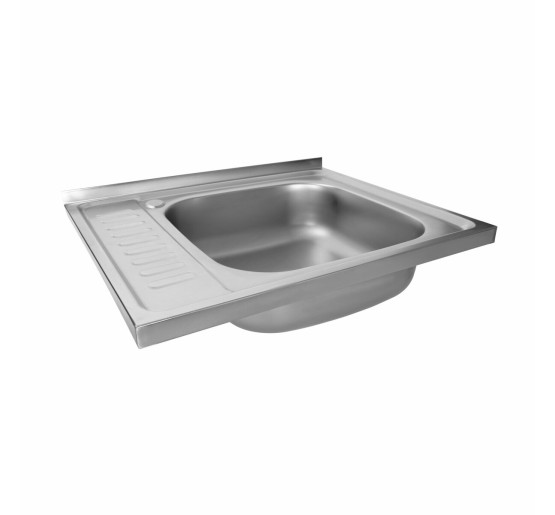 Кухонная мойка из нержавеющей стали Platinum САТИН 6050 R (0,5/160 мм)