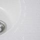Гранітна мийка для кухні Platinum 7750 LIRA матова Біла в крапку