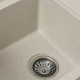 Гранітна мийка для кухні Platinum 7850 HARMONY матова Топаз
