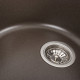 Гранітна мийка для кухні Platinum 7750 LIRA матова Темна скеля