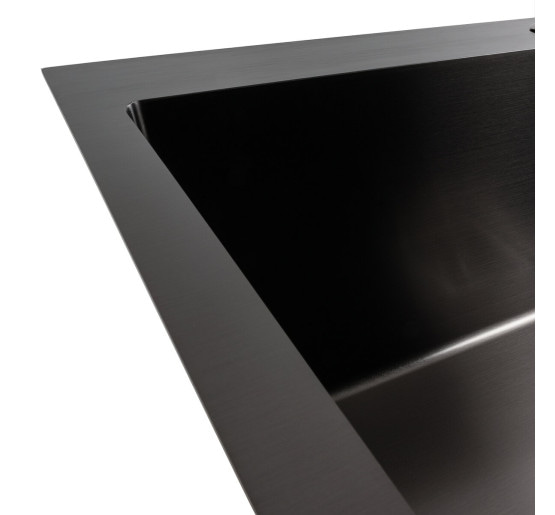 Кухонная мойка Platinum Handmade HSB 70*50 черная