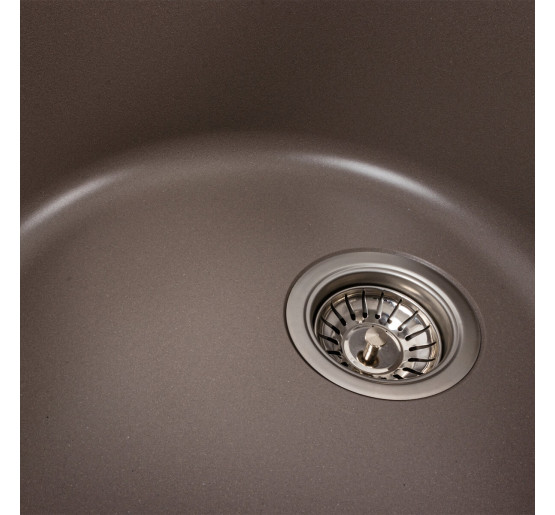 Гранітна мийка для кухні Platinum 7750 LIRA матова Дюна