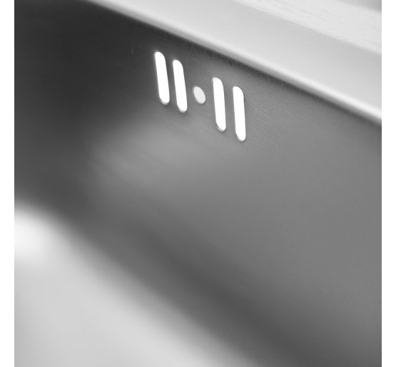 Кухонна мийка з нержавіючої сталі Platinum САТИН 4842 (0,6/160 мм)