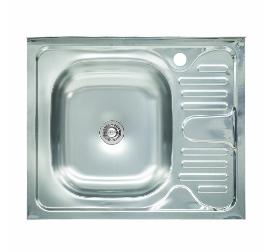 Кухонная мойка из нержавеющей стали Platinum 6050 L (0,4/120 мм)